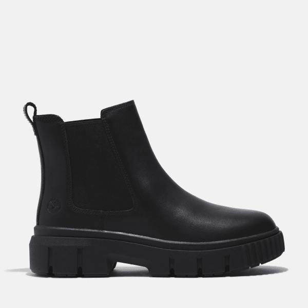 Timberland - Greyfield Mid Lace-Up Boot for Women in Black, Woman, Black, Size: 4