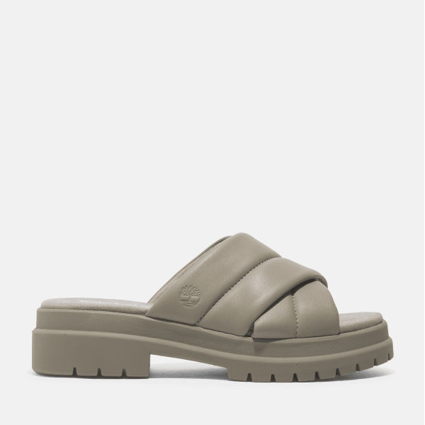 Timberland - London Vibe Slide Sandal for Women in Beige, Woman, Beige, Size: 5