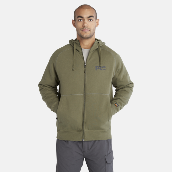 Timberland Pro Hood Honcho Sport Hoody Voor Heren In Groen Donkergroen, Grootte M