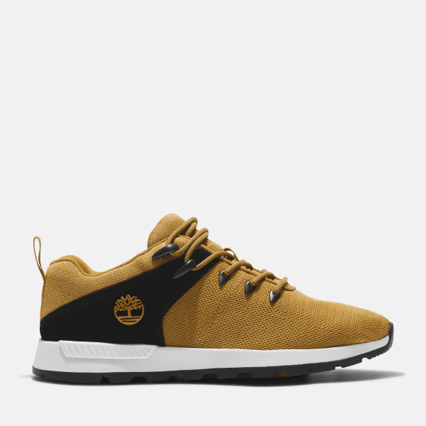 Timberland - Sprint Trekker Lace-Up Low Trainer for Men in Yellow, Man, Yellow, Size: 7.5