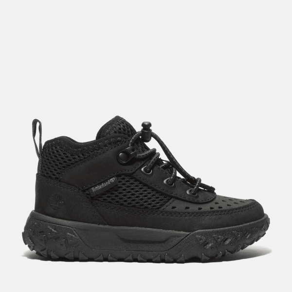 Timberland - GreenStride Motion 6 Bungee-closure Trainer for Toddler in Black, Black, Size: 5