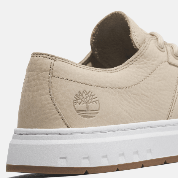 Maple Grove Low Lace Up Trainer for Men in Beige