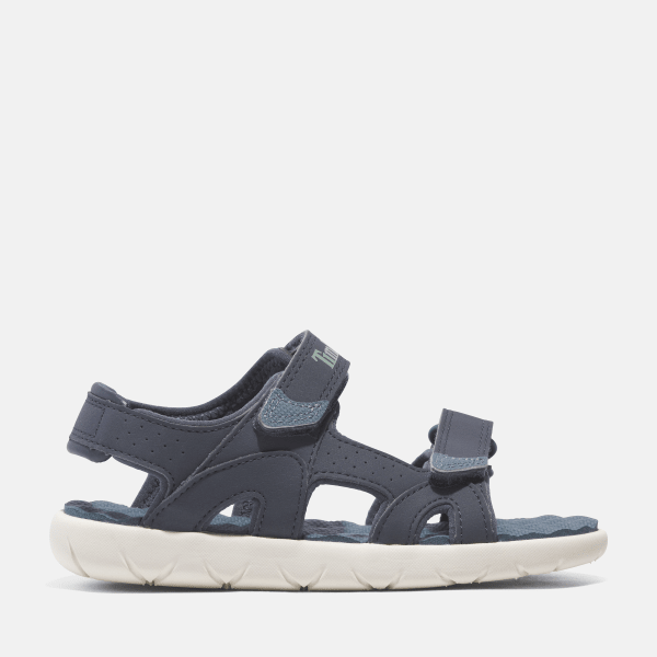 Timberland - Perkins Row Backstrap Sandal for Junior in Dark Blue, Blue, Size: 4
