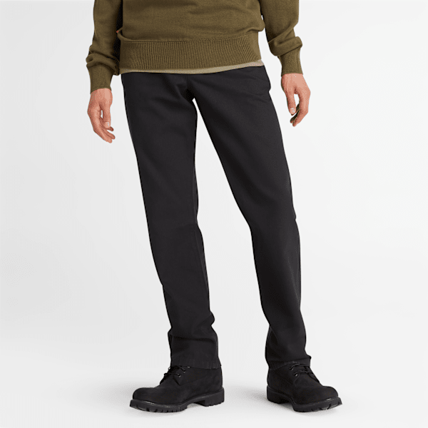 Timberland - Littleton canvas broek met 5 zakken voor heren in zwart, Man, zwart, Grootte: 32