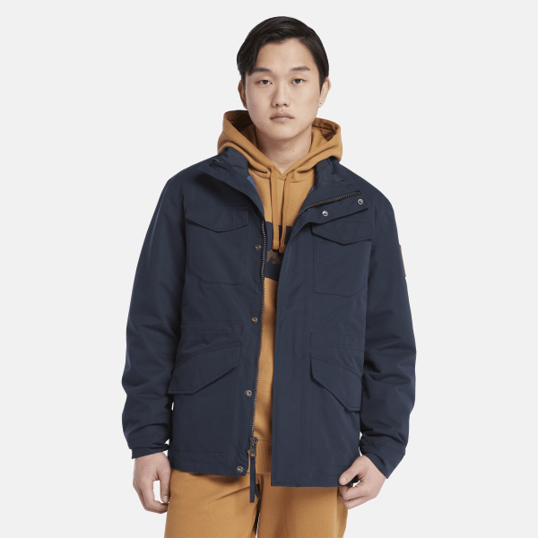 Timberland - Weston 3-in-1 Field jas voor heren in donkerblauw, Man, blauw, Grootte: 3XL