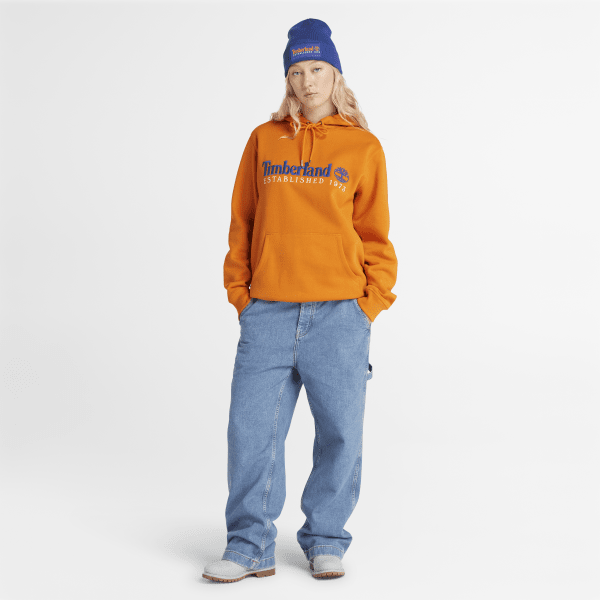 Timberland 50th Anniversary Hoodie Sweatshirt in Orange