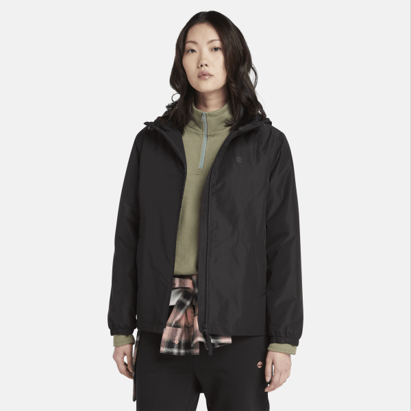 Timberland - Waterbestendige geïsoleerde jas voor dames in zwart, Vrouw, zwart, Grootte: M