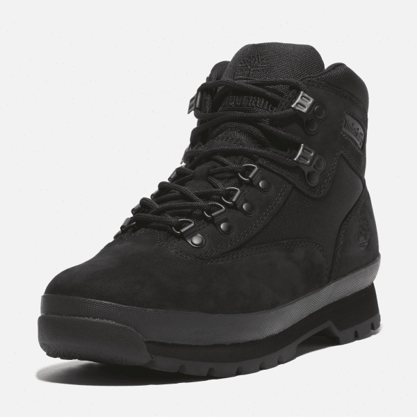 Euro Hiker Boot for Men in Black