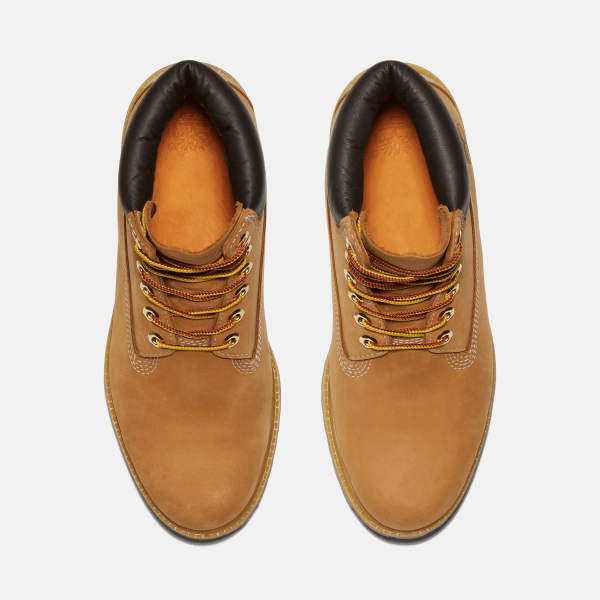 Timberland® Premium 6-Inch Lace-Up Waterproof Boot for Men in Yellow