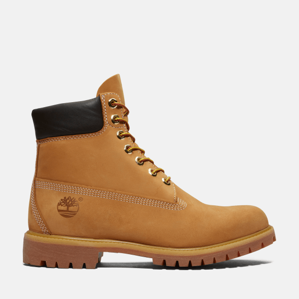 6 inch Boot impermeable a lacets Timberland Premium pour homme en jaune