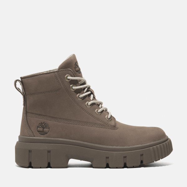 Timberland - Field Mid Lace-Up Boot voor dames in donkerbeige, Vrouw, bruin, Grootte: 40