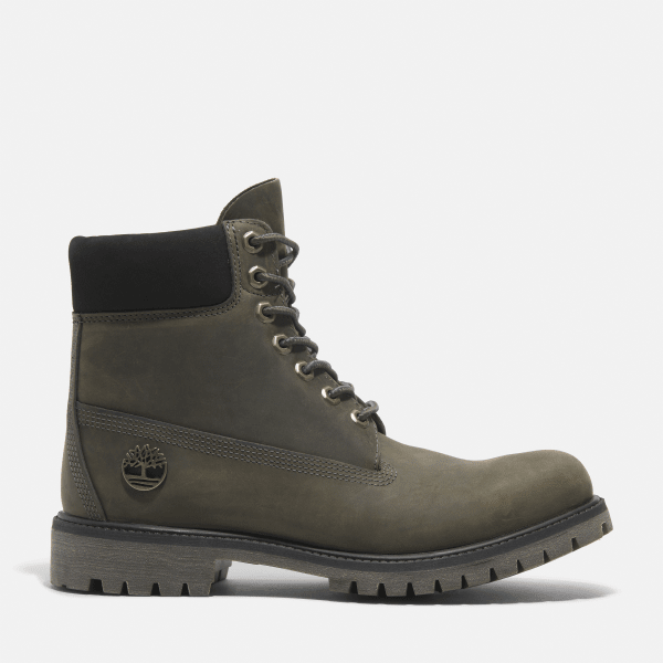 Timberland - Timberland Premium 6-Inch Waterdichte Veterboot voor heren in grijs, Man, grijs, Grootte: 50