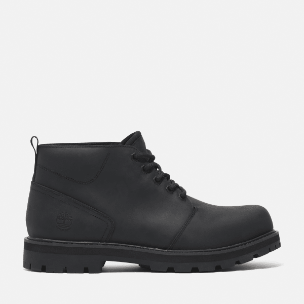 Timberland - Britton Road waterdichte halfhoge chukka veterboot voor heren in zwart, Man, zwart, Grootte: 42