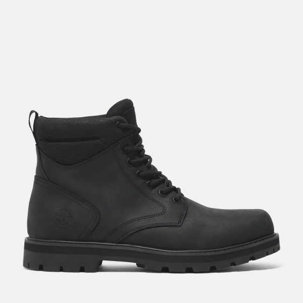 Timberland - Britton Road Waterdichte halfhoge veterboot voor heren in zwart, Man, zwart, Grootte: 50