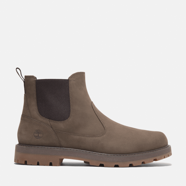 Timberland - Britton Road halfhoge Chelsea boot voor heren in bruin, Man, bruin, Grootte: 40