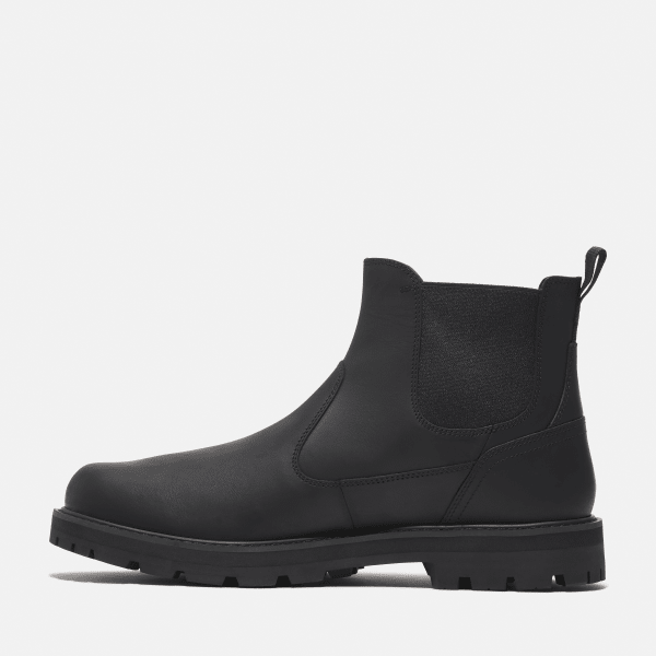 Britton Road Chelsea Boot for Men in Black