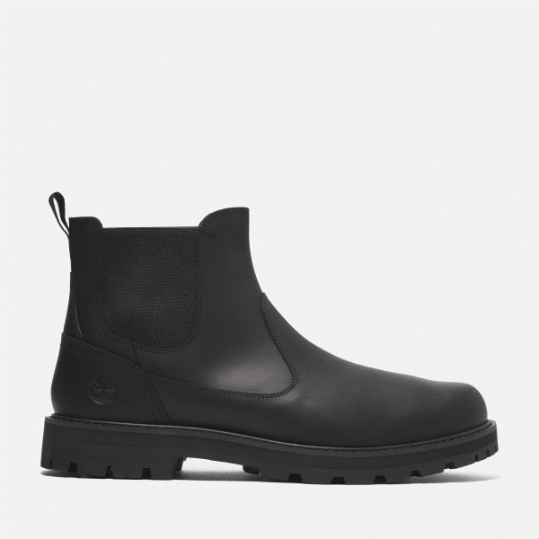 Timberland - Britton Road halfhoge Chelsea boot voor heren in zwart, Man, zwart, Grootte: 47.5