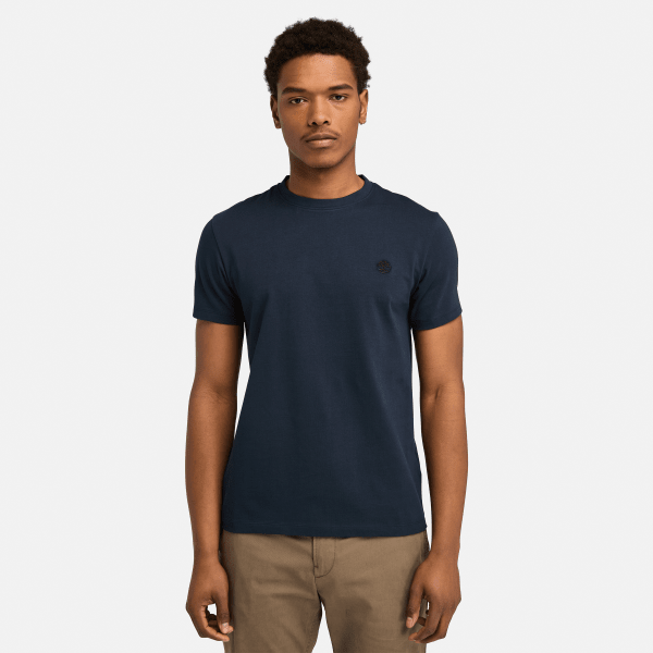 Timberland - Dunstan River Short-Sleeve T-Shirt for Men in Dark Blue, Man, Blue, Size: M