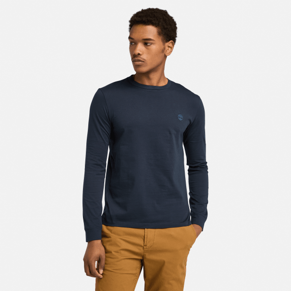 Timberland - Long Sleeve Tee - Longsleeve maat XXL, blauw