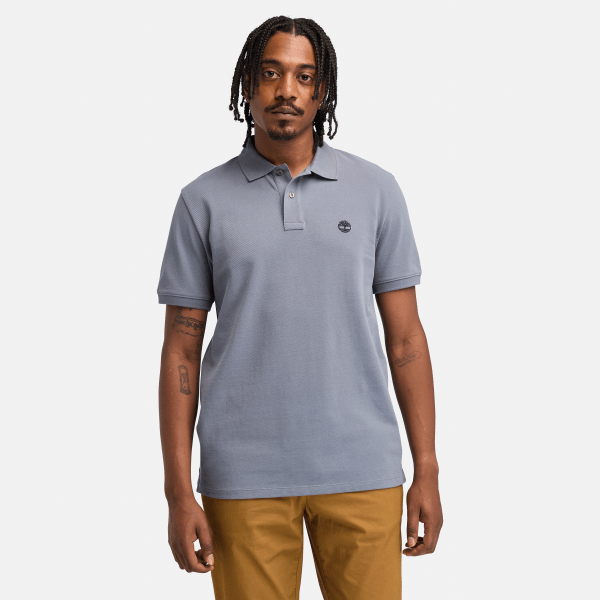 Timberland - Oyster River polo voor heren in grijs, Man, grijs, Grootte: XXL