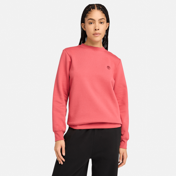 Timberland - Women's Brushed Back Crew Sweatshirt - Trui maat XS, roze