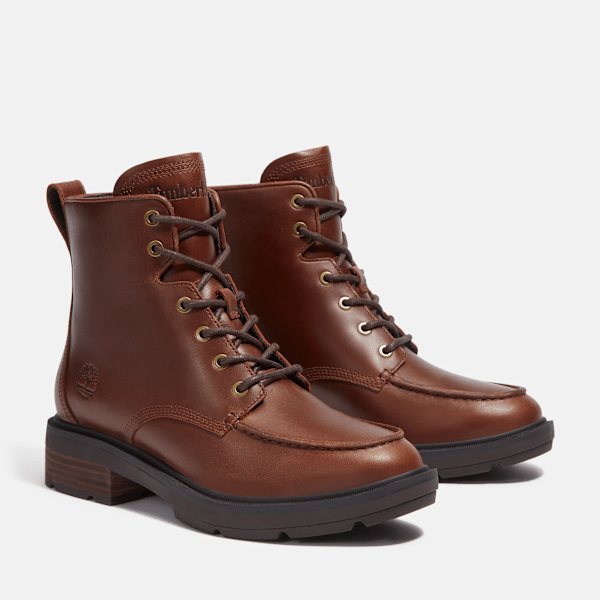 Dark brown lace up boots hotsell