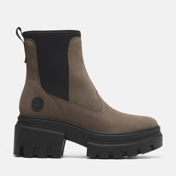 Timberland - Everleigh Halfhoge Chelsea Boot voor dames in bruin, Vrouw, bruin, Grootte: 38.5