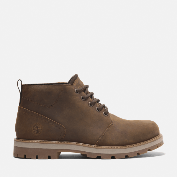 Timberland - Britton Road waterdichte halfhoge chukka veterboot voor heren in bruin, Man, bruin, Grootte: 44