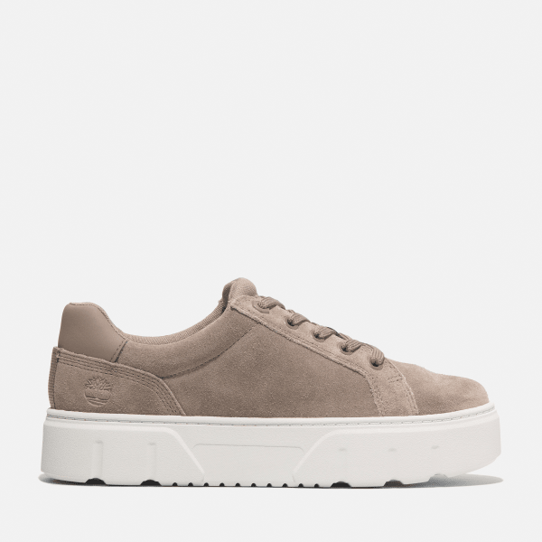 Timberland - Laurel Court Low Lace-Up Trainer for Women in Beige, Woman, Beige, Size: 4