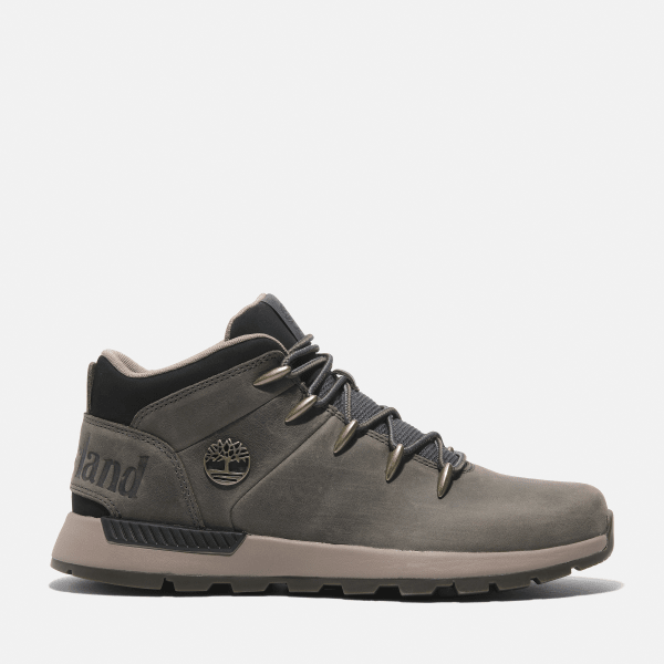 Timberland - Sprint Trekker Halfhoge Vetersneaker voor heren in grijs, Man, grijs, Grootte: 43.5