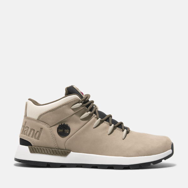 Timberland - Sprint Trekker Halfhoge Vetersneaker voor heren in beige, Man, beige, Grootte: 44