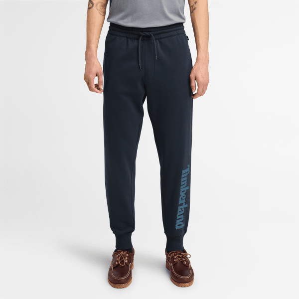 Timberland - Northwood joggingbroek met geborstelde binnenkant voor heren in marineblauw, Man, marineblauw, Grootte: L