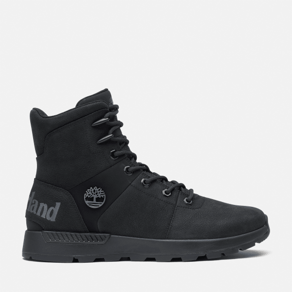 Timberland - Sprint Trekker halfhoge vetersneaker voor heren in zwart, Man, zwart, Grootte: 44.5