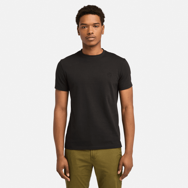 Timberland - Short Sleeve Tee - T-shirt maat M, zwart