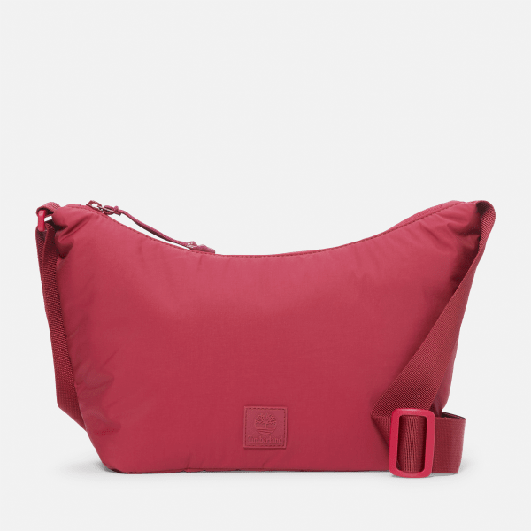 Timberland - Timberpack Hobo Puffertas voor dames in donkerrood, Vrouw, rood