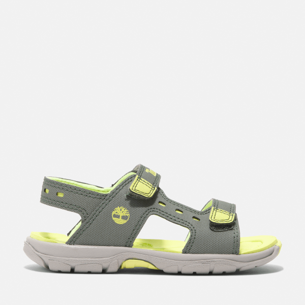 Timberland - Moss Jump Sandaal voor peuters en kleuters in donkergroen, unisex, groen, Grootte: 28
