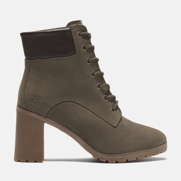 Timberland - Allington veterboot met hak voor dames in groen, Vrouw, groen, Grootte: 37.5
