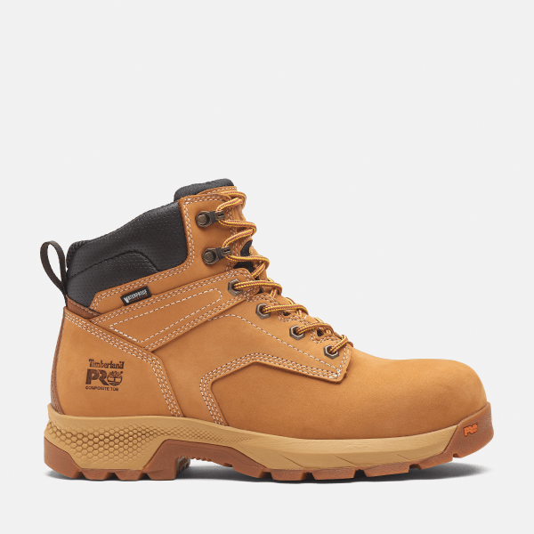 Timberland Timberland - TiTAN EV 6" Waterproof Composite-Toe Work Boot for Men in Yellow, Man, Yellow