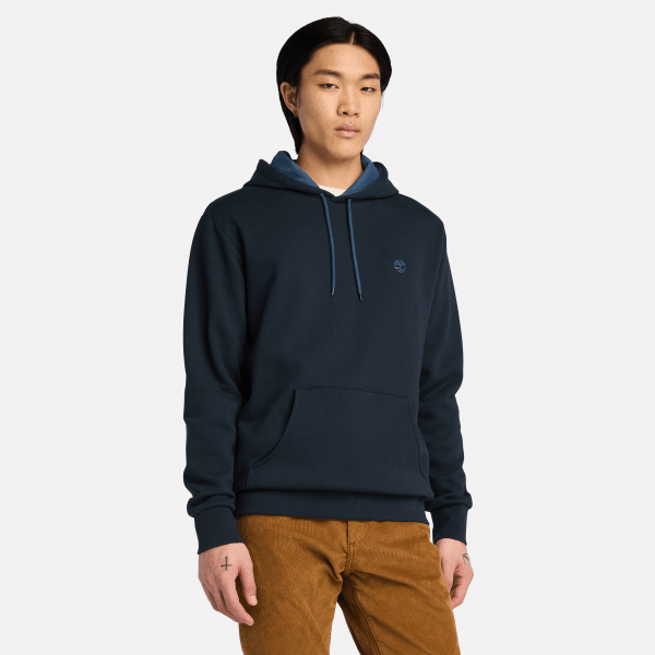 Timberland - Oyster River hoodie met geborstelde binnenkant voor heren in donkerblauw, Man, blauw, Grootte: M