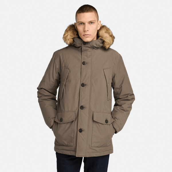 Timberland - Scar Ridge Waterdichte parka voor heren in bruin, Man, bruin, Grootte: S