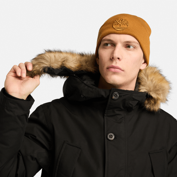 Wasserdichter Scar Ridge Parka für Herren in Schwarz