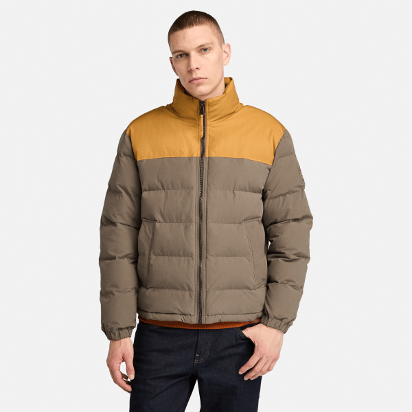 Timberland - Welch Mountain pufferjack voor heren in bruin, Man, bruin, Grootte: 3XL