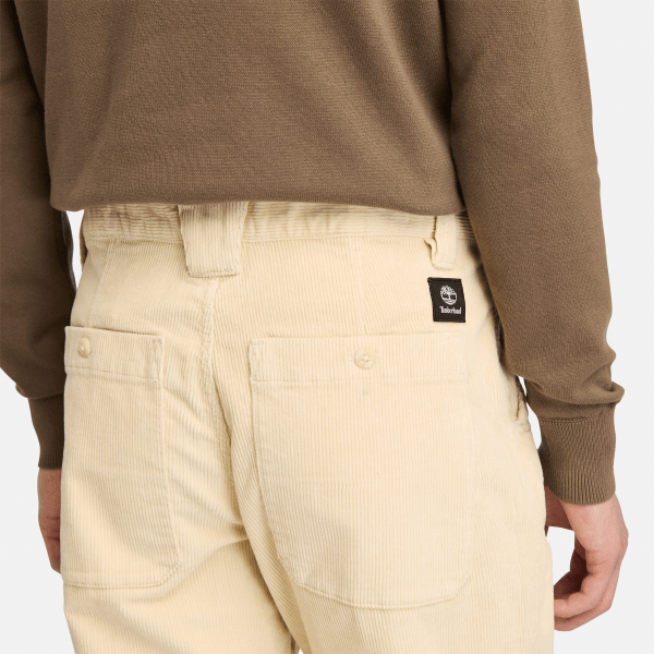 Pantaloni Uomo In Velluto A Coste Invernali - Vita Elastica Con Coulisse, Taglio Dritto, Comodi Per Autunno E Inverno