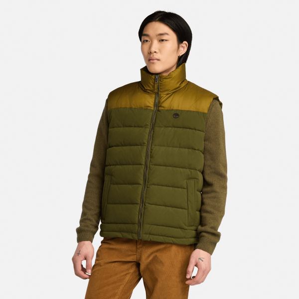 Timberland - South Twin Lake Dikgevoerde bodywarmer voor heren in groen, Man, groen, Grootte: L