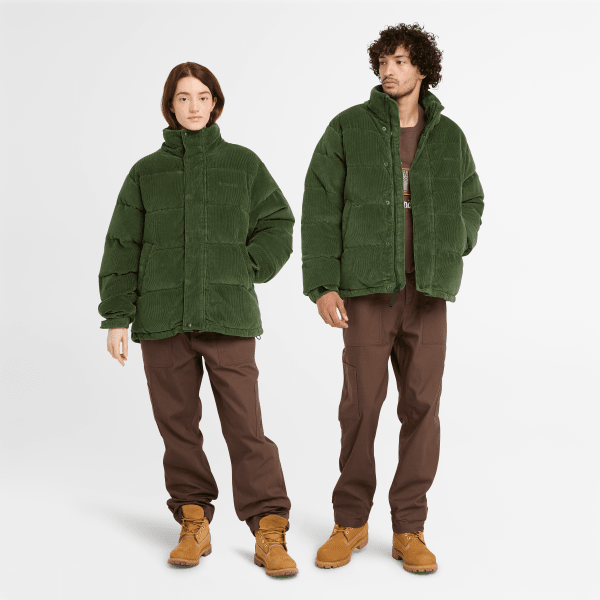 Timberland - Uniseks Cargobroek met wijde pijpen in bruin, unisex, bruin, Grootte: 35