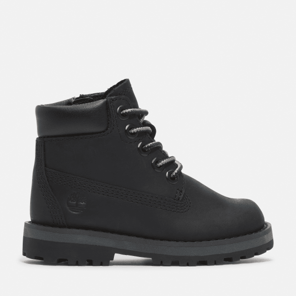 Timberland - Courma Kid 6-inch Boot for Junior in Black, Black, Size: 4.5