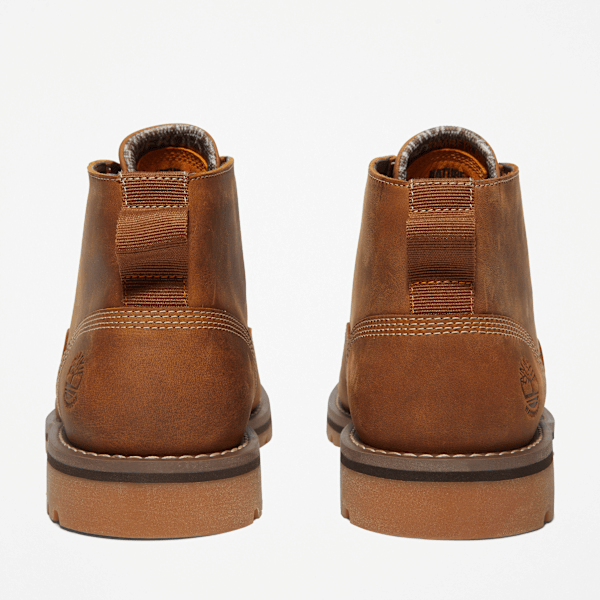 Wasserdichter halbhoher Larchmont Chukka Boot zum Schnuren fur Herren in Hellbraun