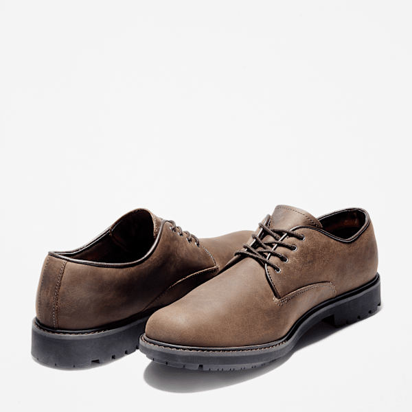 Timberland Stormbuck Waterproof Oxford Shoes Brown Leather 95503 Mens Size 13 Timberland Stormbuck In Men main image 3
