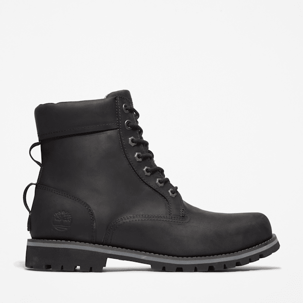 Timberland - Rugged Waterproof Boot for Men in Black, Man, Black, Size: 10