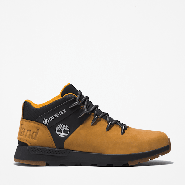 Timberland - Sprint Trekker Halfhoge Waterdichte Vetersneaker voor heren in geel, Man, geel, Grootte: 42